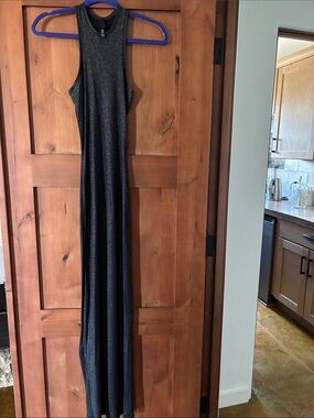 SKIMS Shimmery Black Dress
